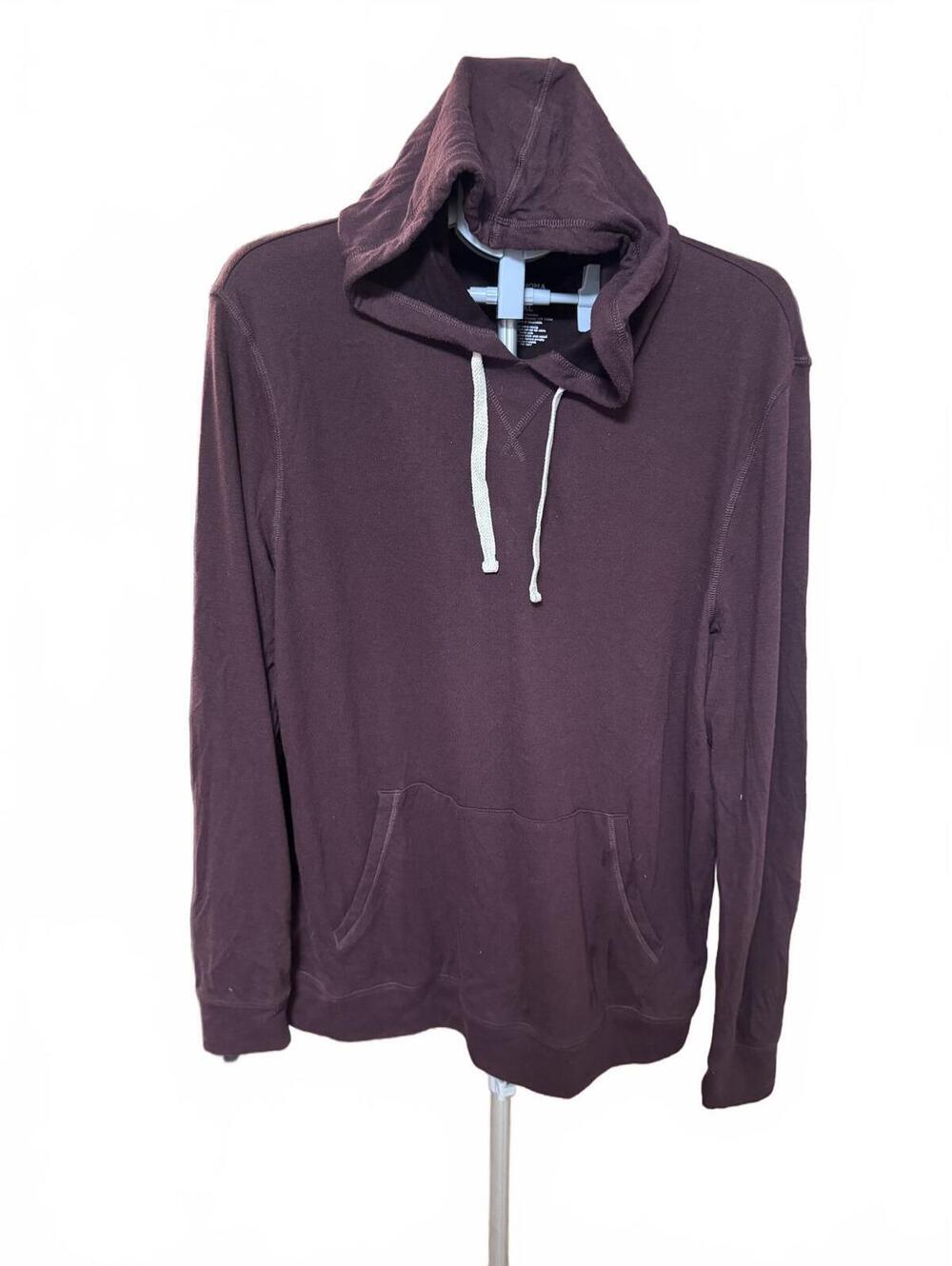 SONOMA Goods For Life Men's Hoodie XL Burgundy Maroon Pullover Sweatshirt Soft